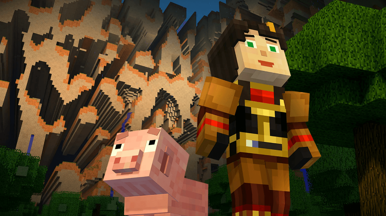 Minecraft Story Mode season 1, скриншот 6
