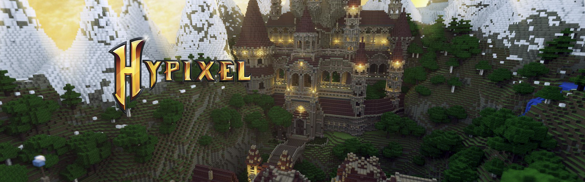 Баннер сервера Hypixel