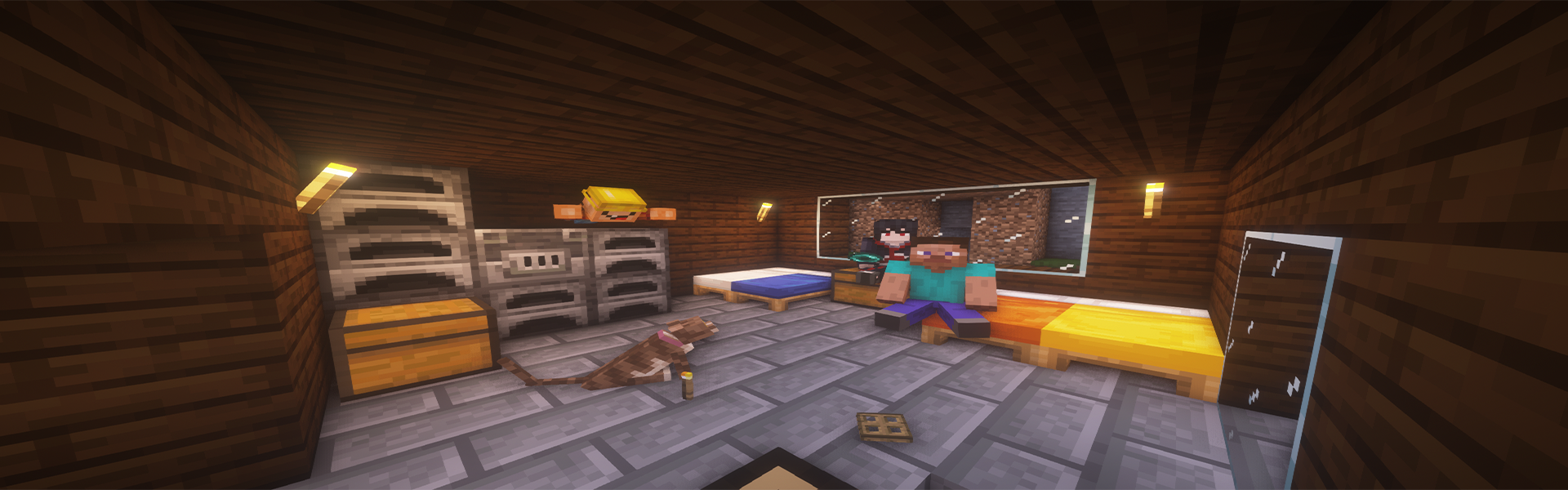 Баннер сервера Bamboni Land Vanilla