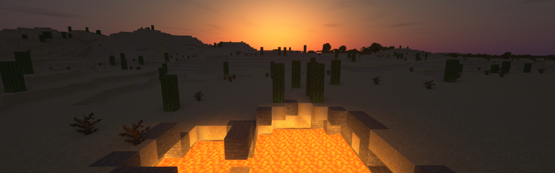 Баннер сервера Obsidian-MC Ламповый — Выживание