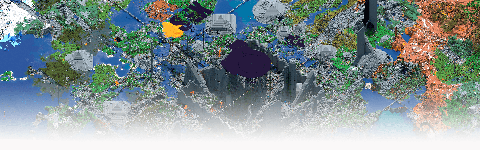 Баннер сервера Vanilla Playground