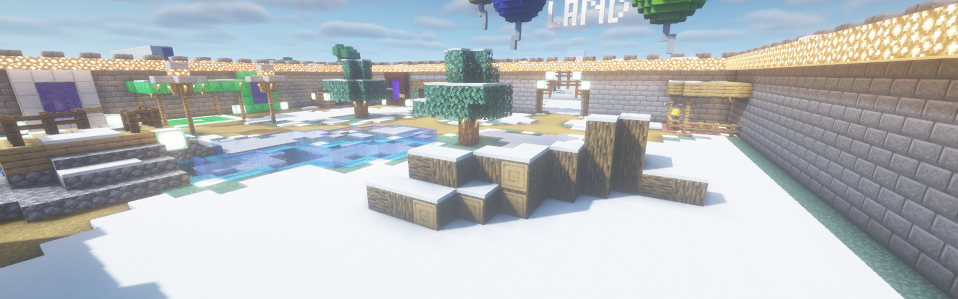 Баннер сервера NeonLand - бесплатная админка