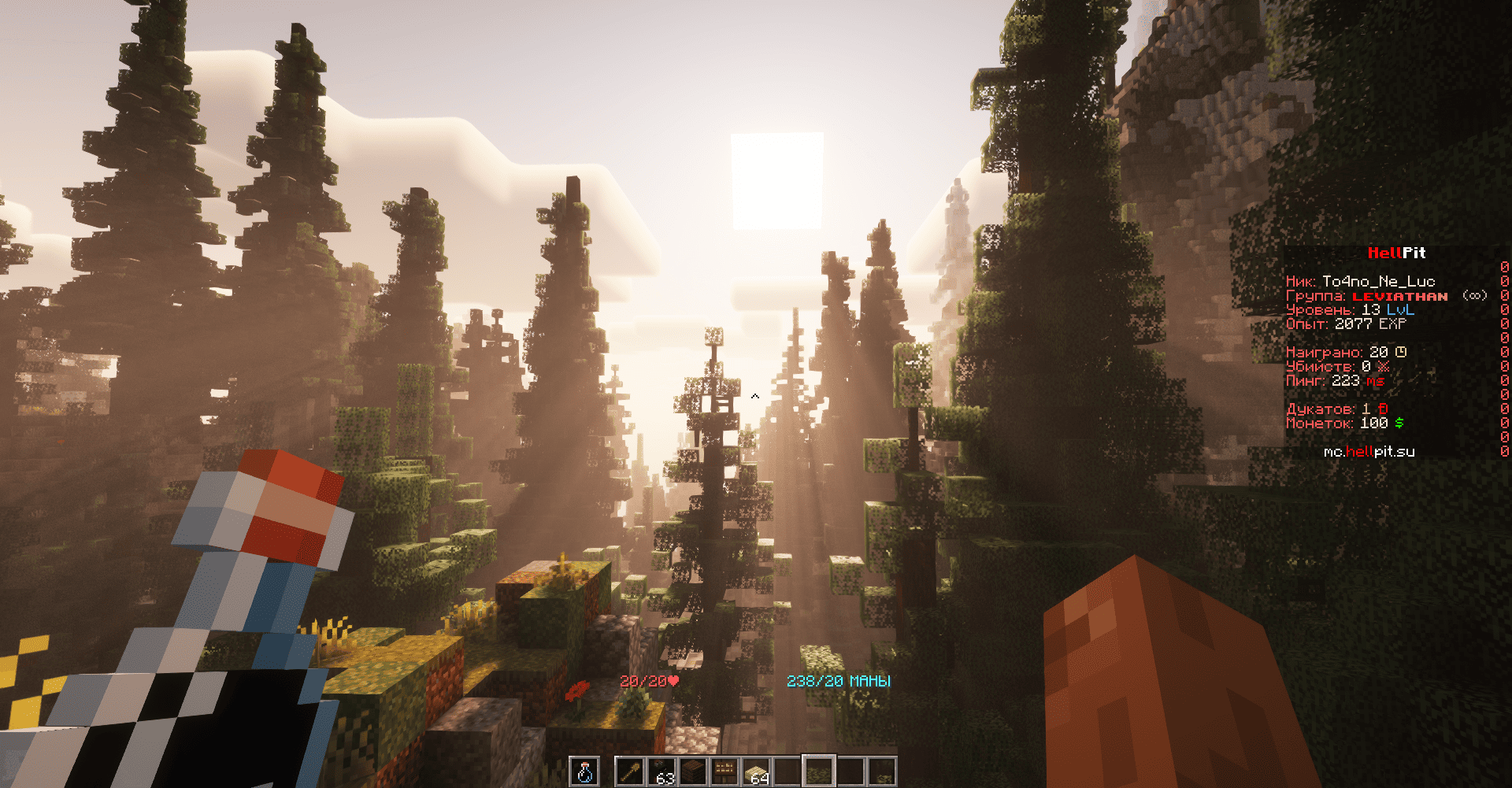 Баннер сервера HellPit