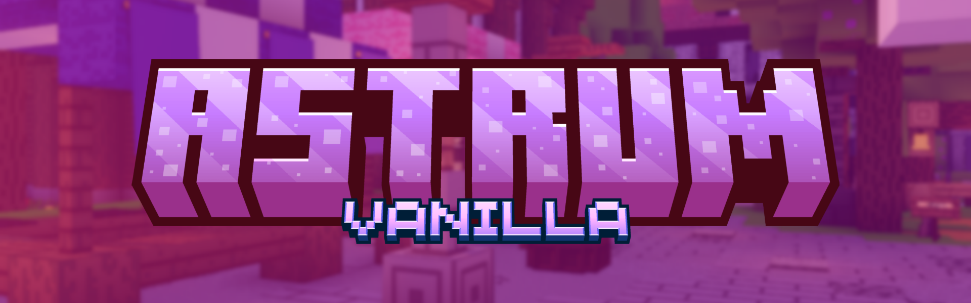 Баннер сервера Astrum Ванильный Приватный