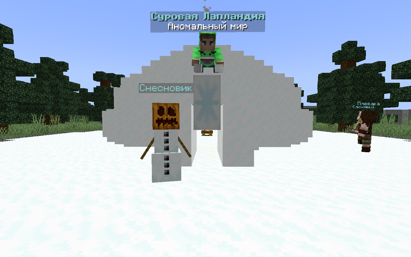 Баннер сервера Клюква