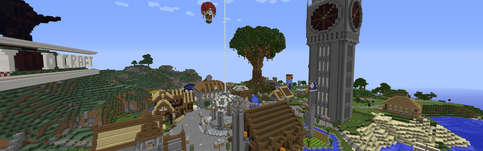 Баннер сервера TwoCraft