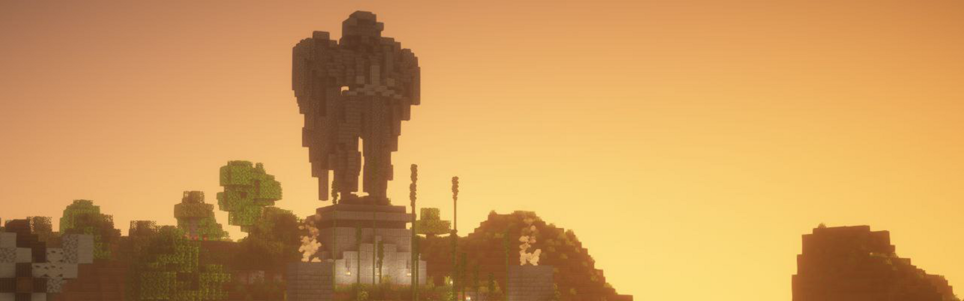 Баннер сервера CubeSMP - Ламповая ванила