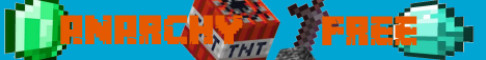 Баннер сервера FREE CoveWorld - Отличная анархия для всех людей