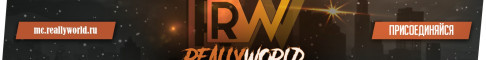 Баннер сервера 🔥 ReallyWorld — анархия в крови!