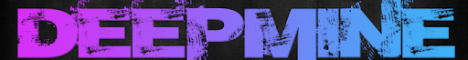 Баннер сервера DEEPMINE Лучший сервер майнкрафт без обмана.