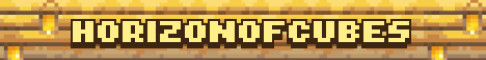 Баннер сервера ✅ HorizonOfCubes VI — 27.12.2025