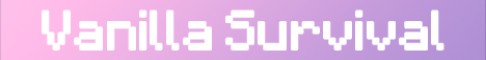 Баннер сервера Vanilla Survival