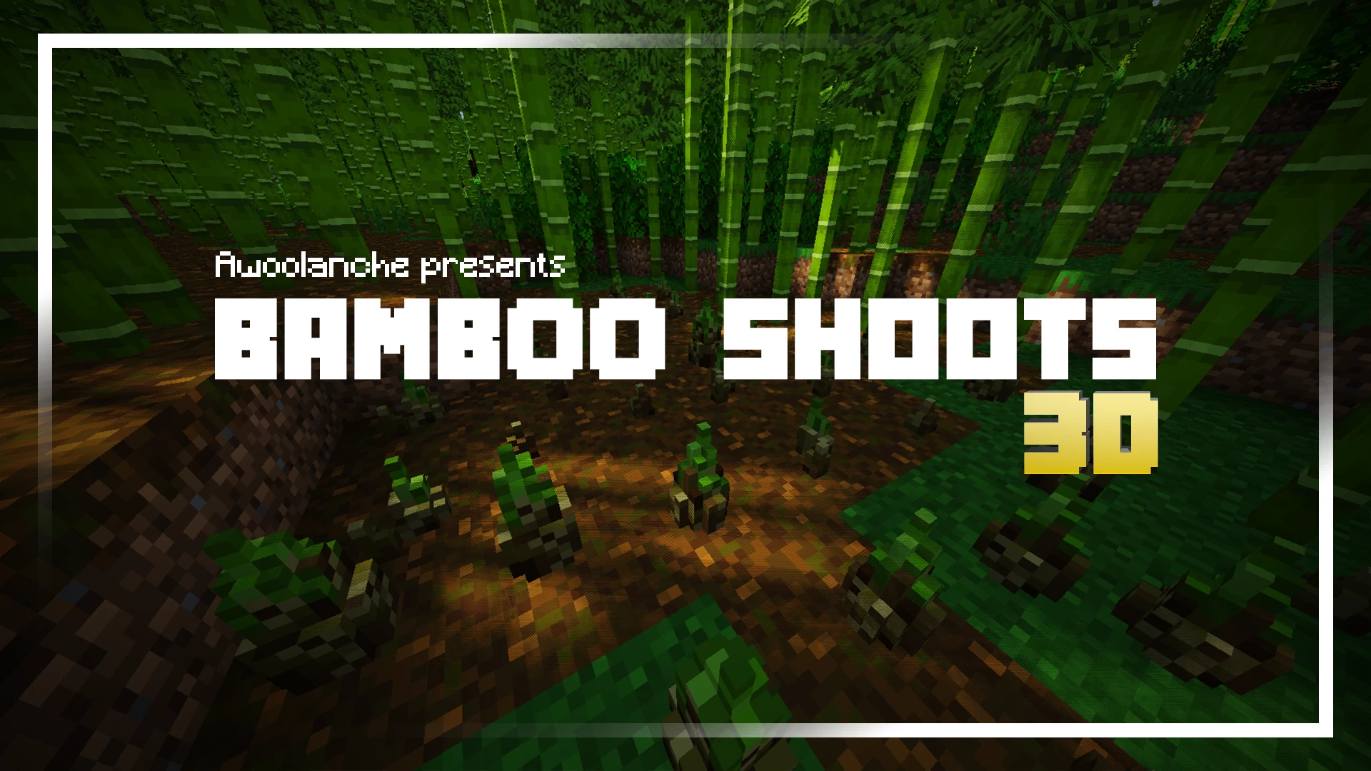 3D Bamboo Shoots