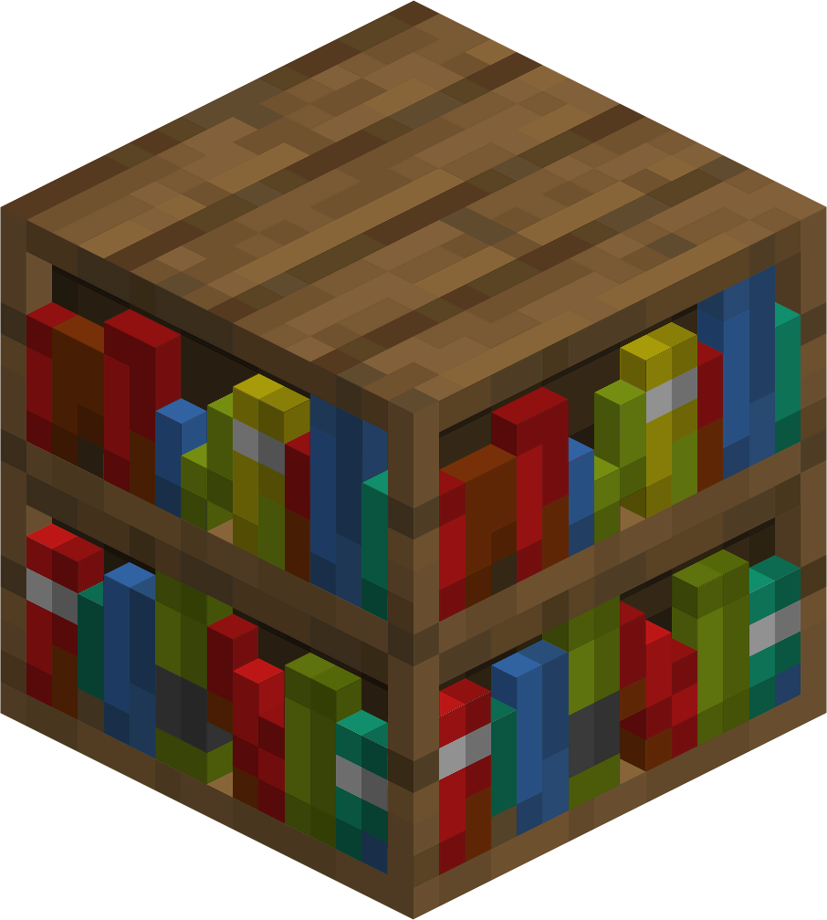 Изображение 1 ресурспака 3D Bookshelf Variants