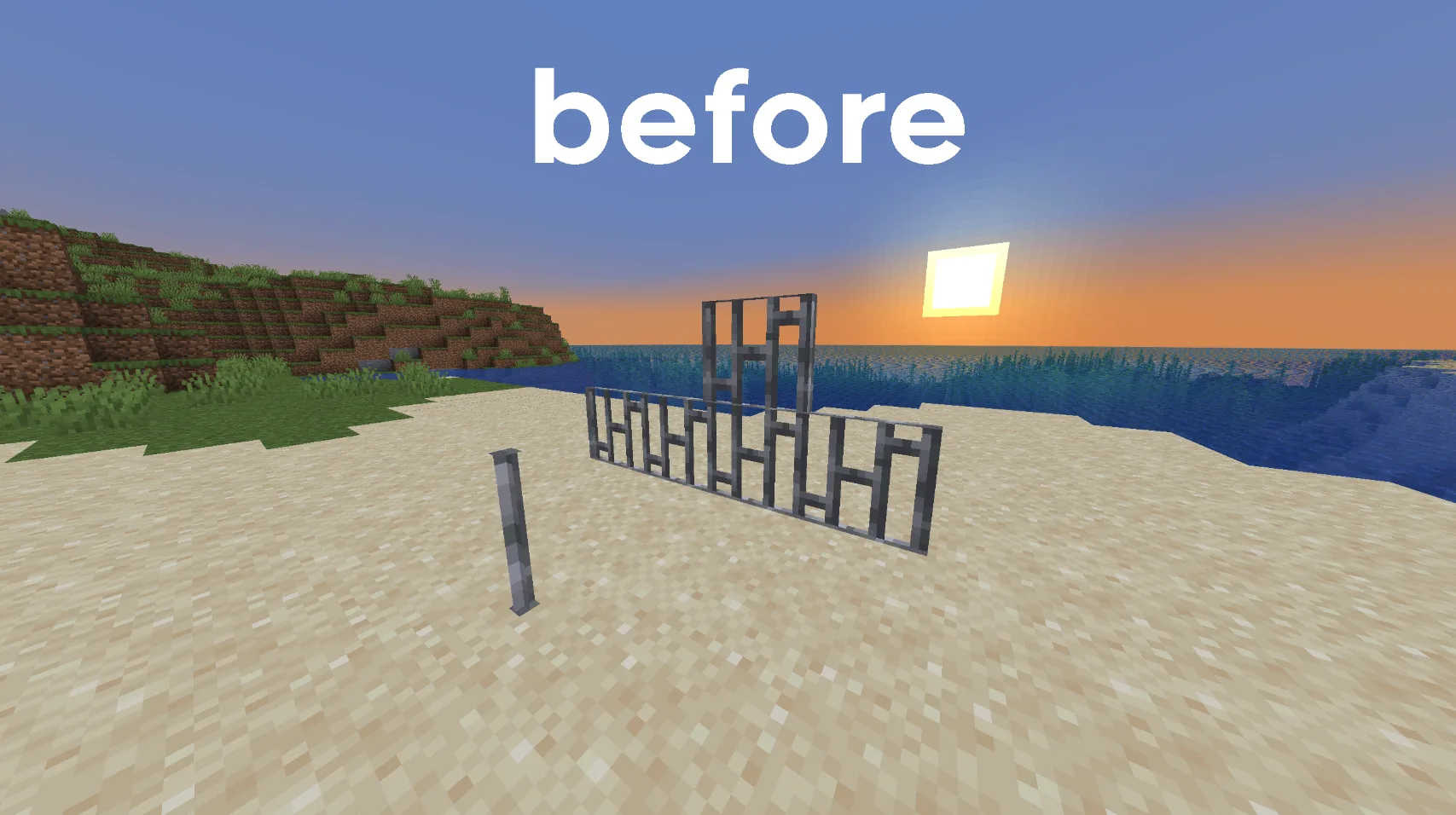 3D Medieval Iron Bars