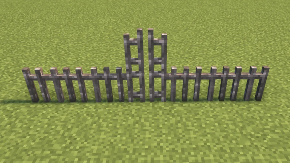 Изображение 2 ресурспака 3D Medieval Iron Gate