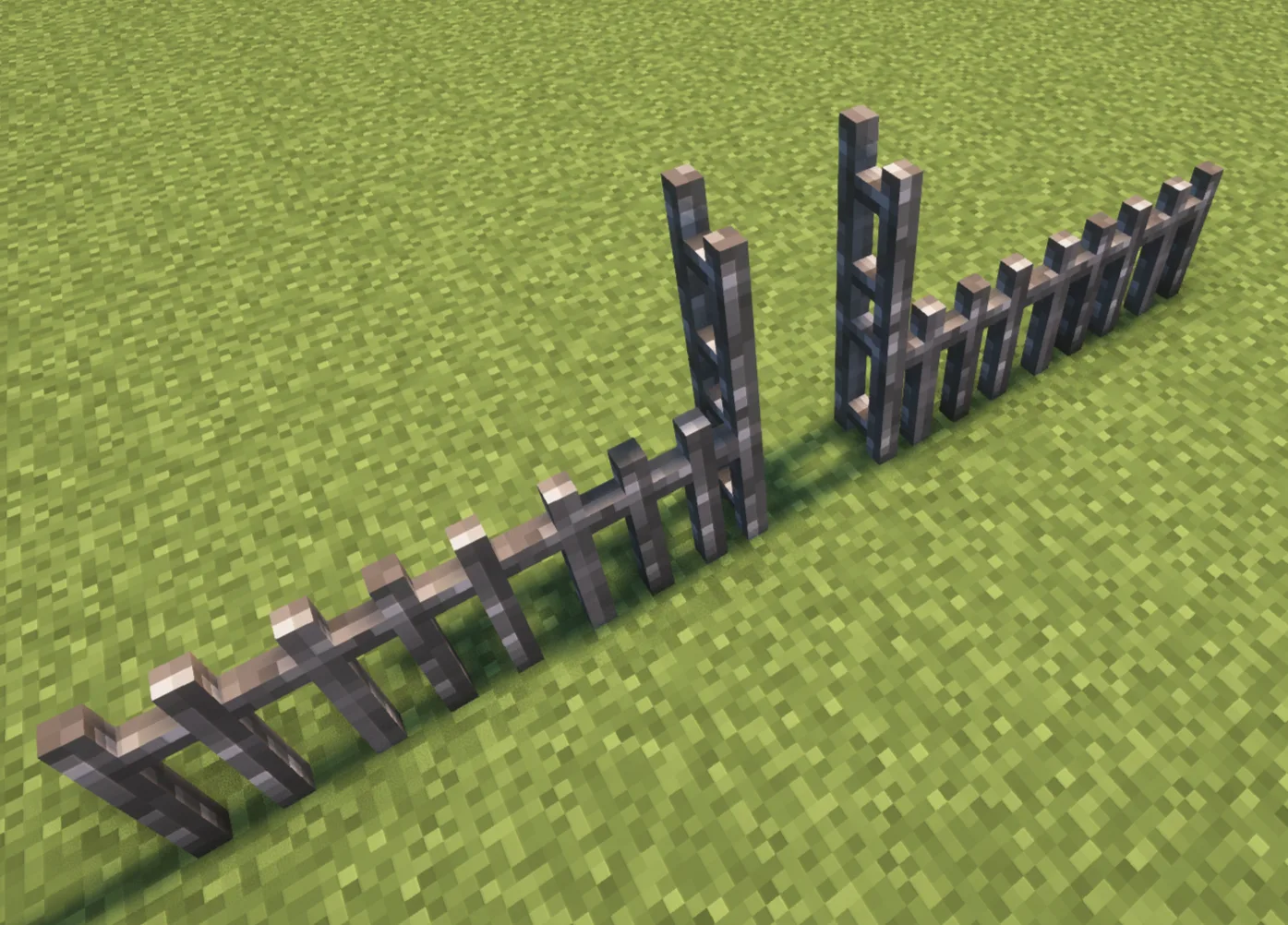 Изображение 3 ресурспака 3D Medieval Iron Gate