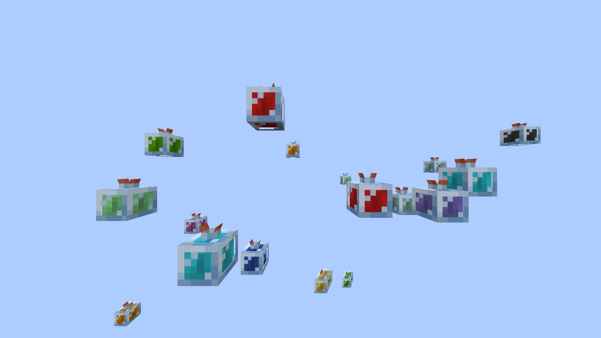 Изображение 2 ресурспака 3d projectiles