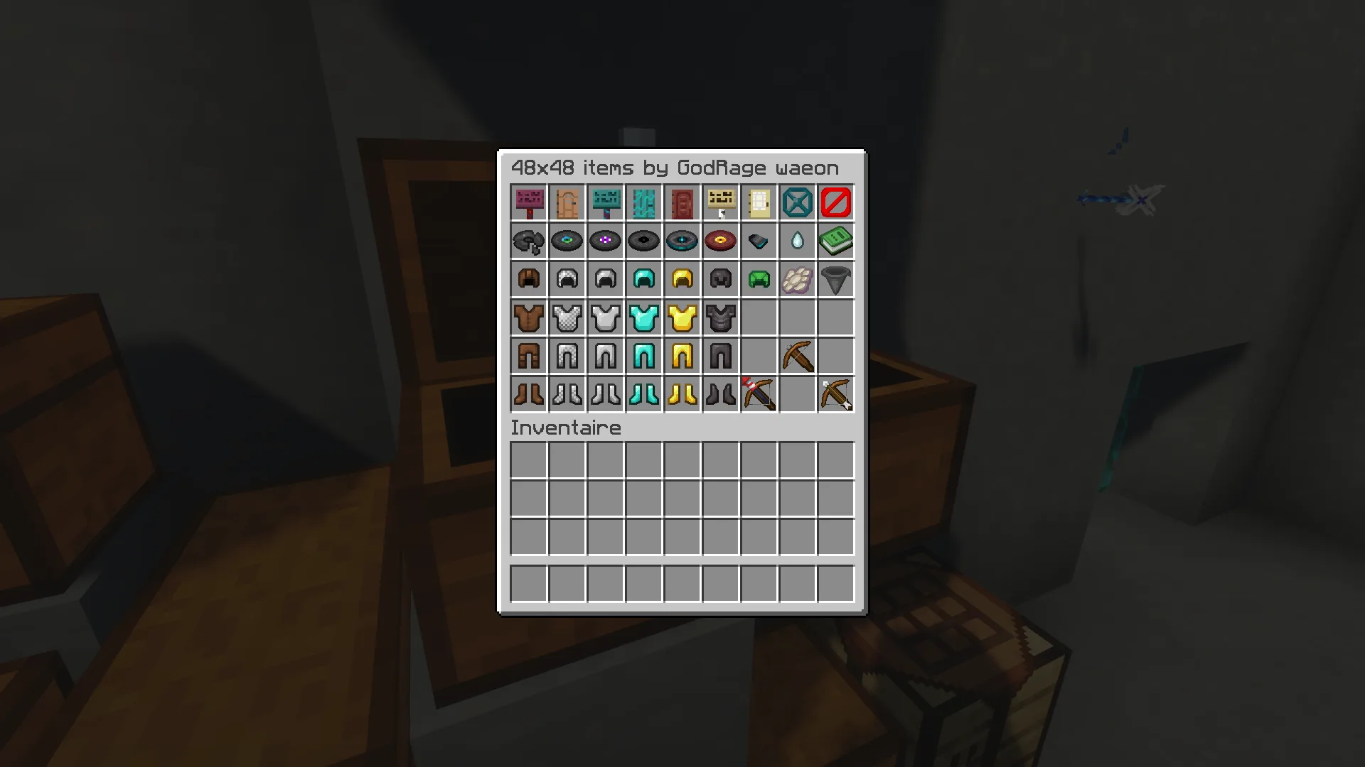 Изображение 4 ресурспака 48x48 items (GUI Scale 3x)