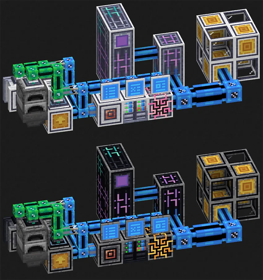 Изображение 2 ресурспака AE2 Dark Mode