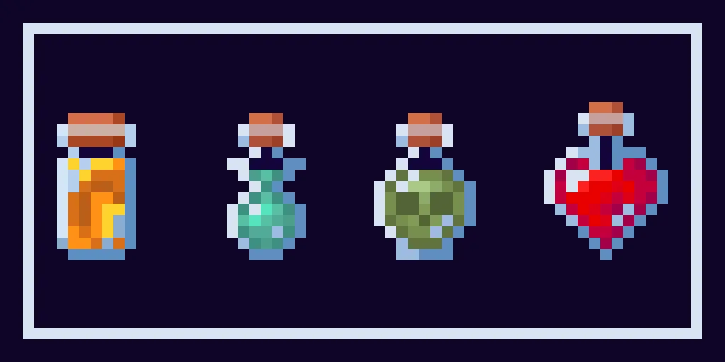 Almost Vanilla Potions