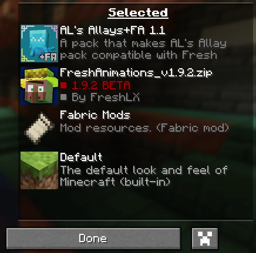 AL's Allay Pack x Fresh Animations