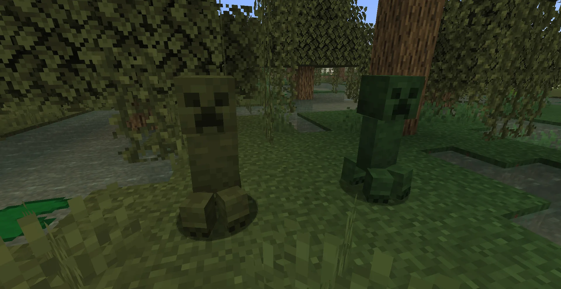 Изображение 6 ресурспака AL's Creepers Revamped