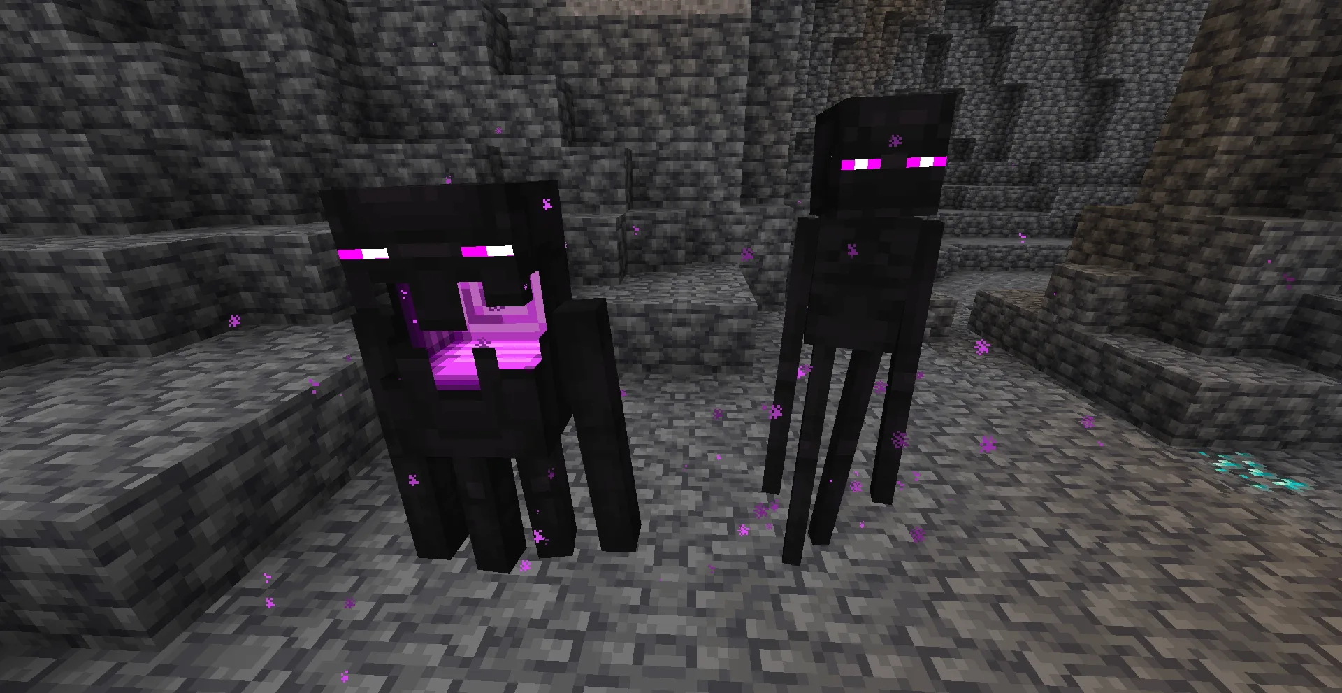 Изображение 2 ресурспака AL's Enderman Revamped x Fresh Animations