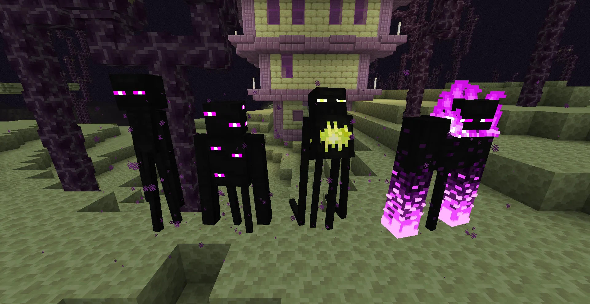 Изображение 5 ресурспака AL's Enderman Revamped x Fresh Animations