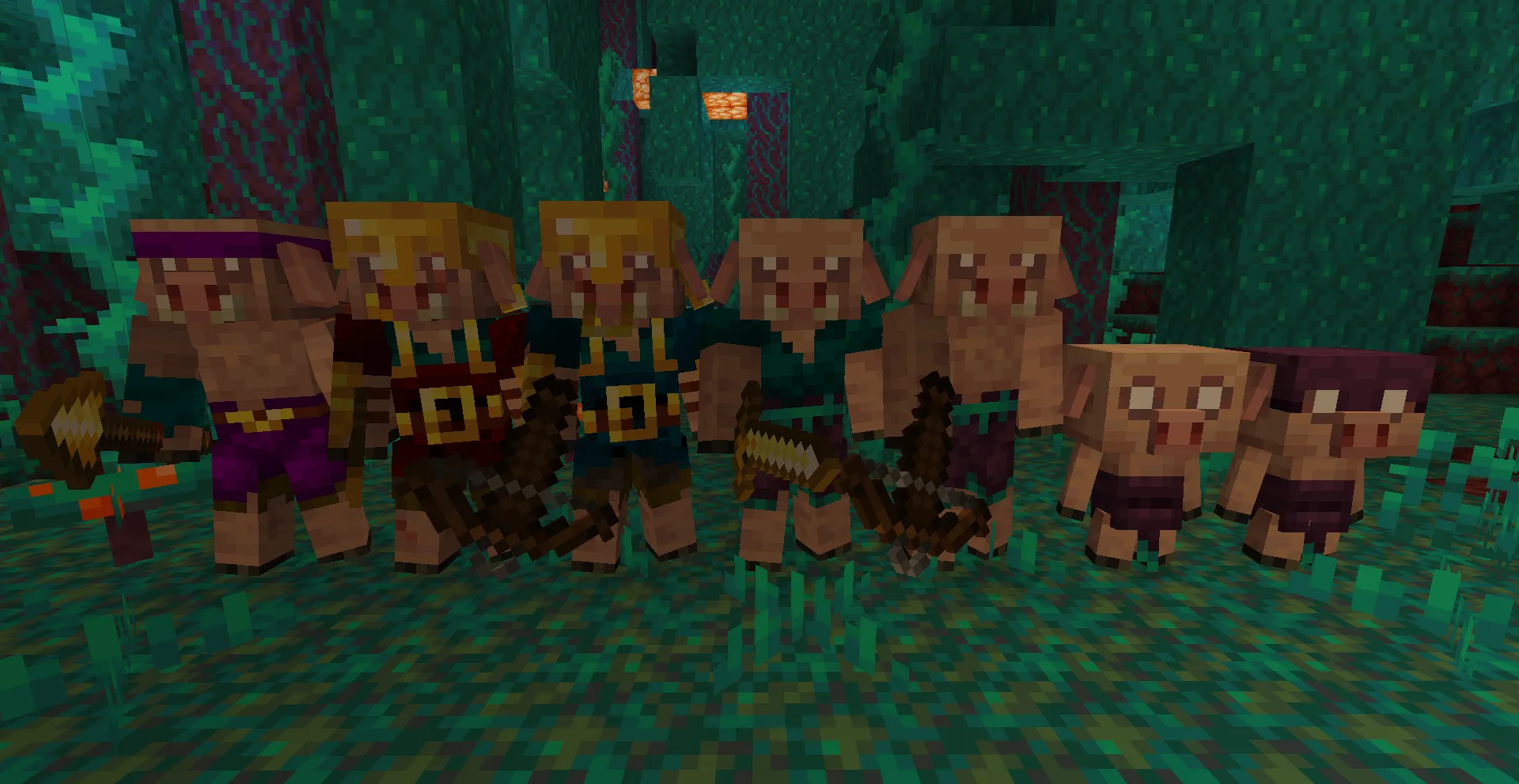 Изображение 3 ресурспака AL's Piglins Revamped x Fresh Animations