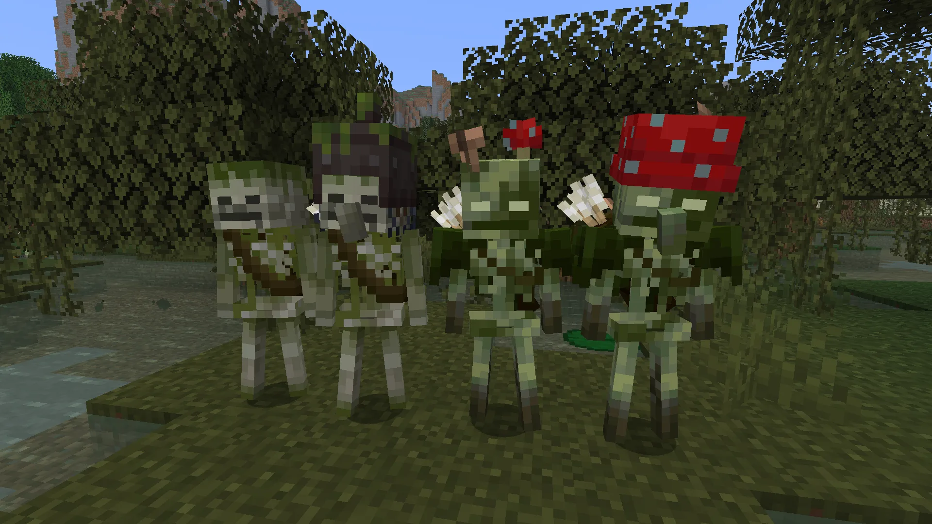 Изображение 3 ресурспака AL's Skeletons Revamped: Classic Faces