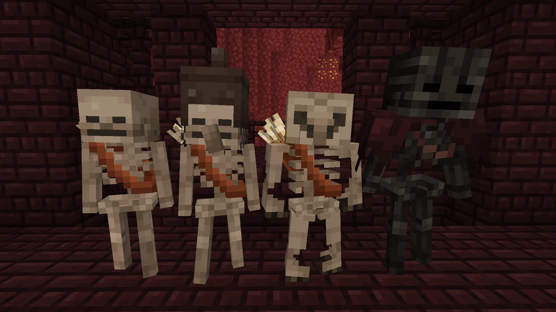Изображение 5 ресурспака AL's Skeletons Revamped: Classic Faces