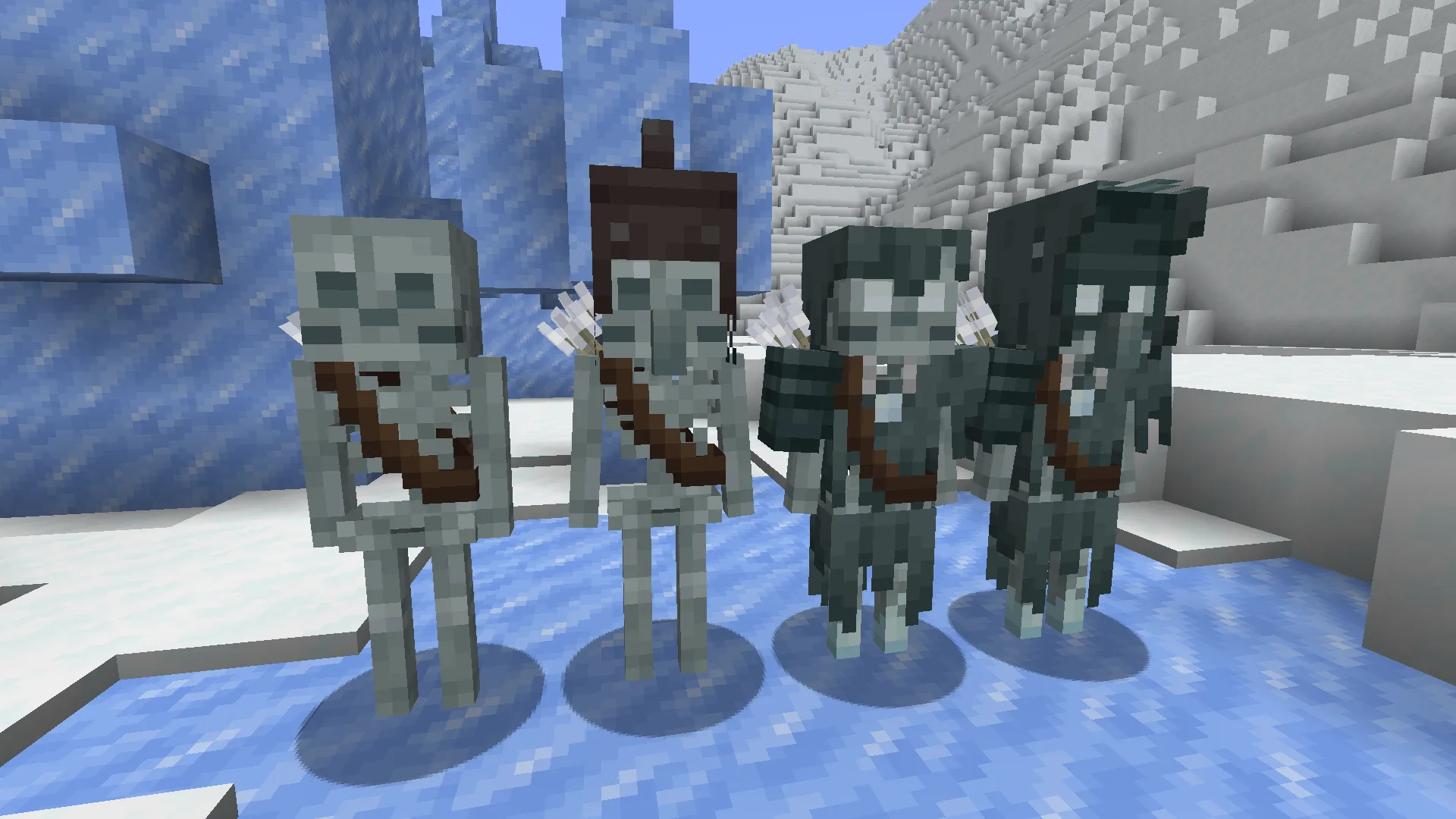 Изображение 2 ресурспака AL's Skeletons Revamped