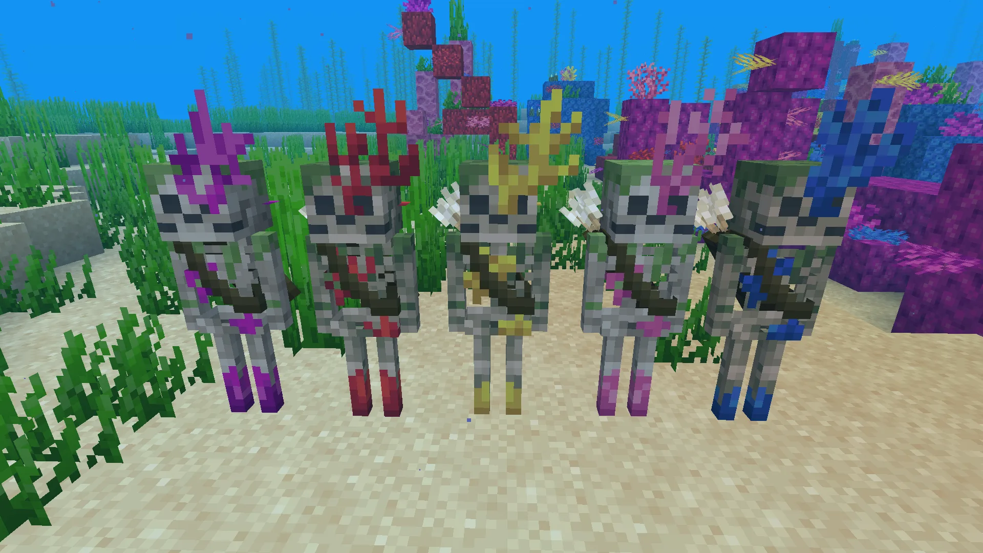 Изображение 4 ресурспака AL's Skeletons Revamped