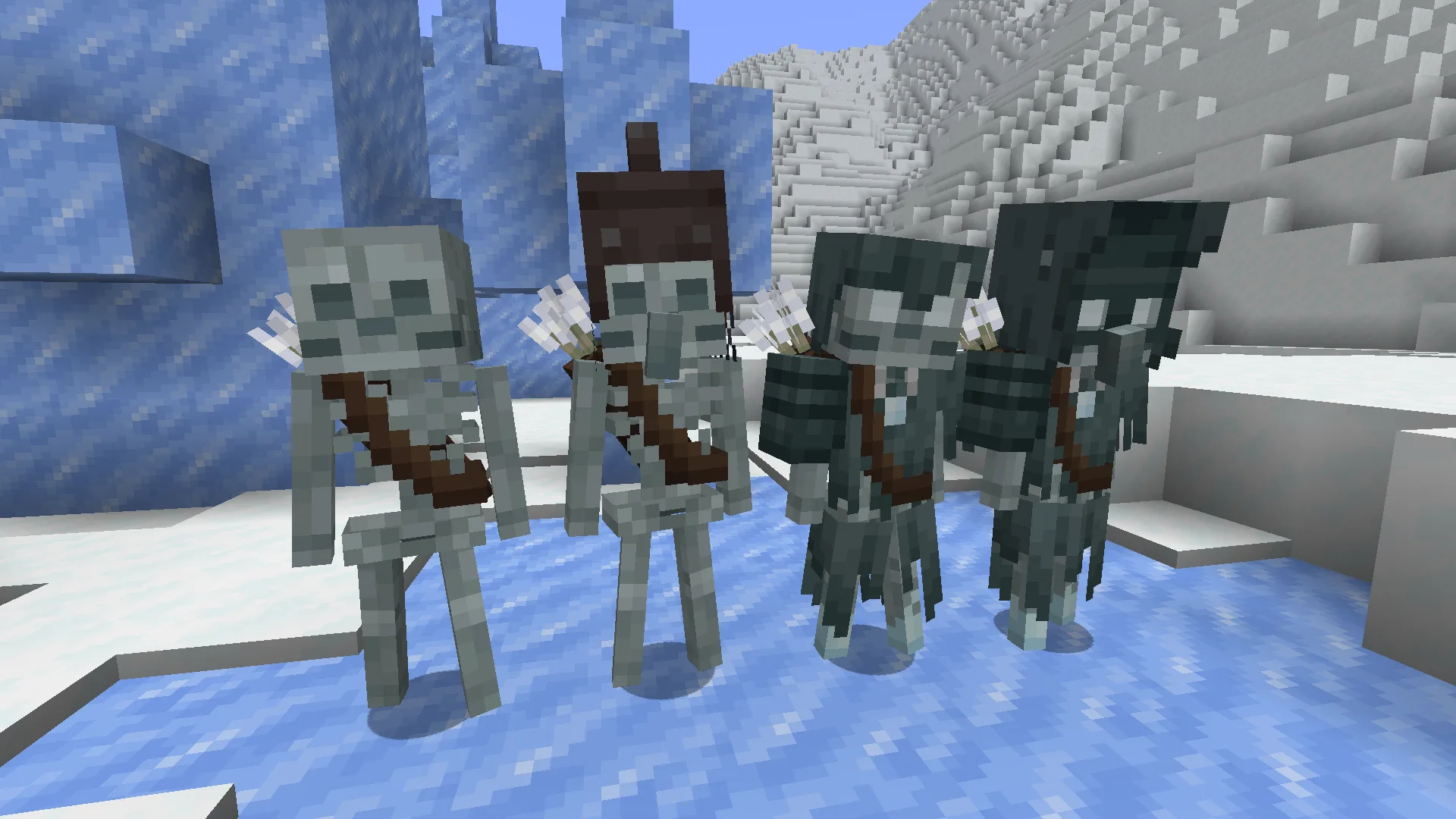 Изображение 2 ресурспака AL's Skeletons Revamped x Fresh Animations