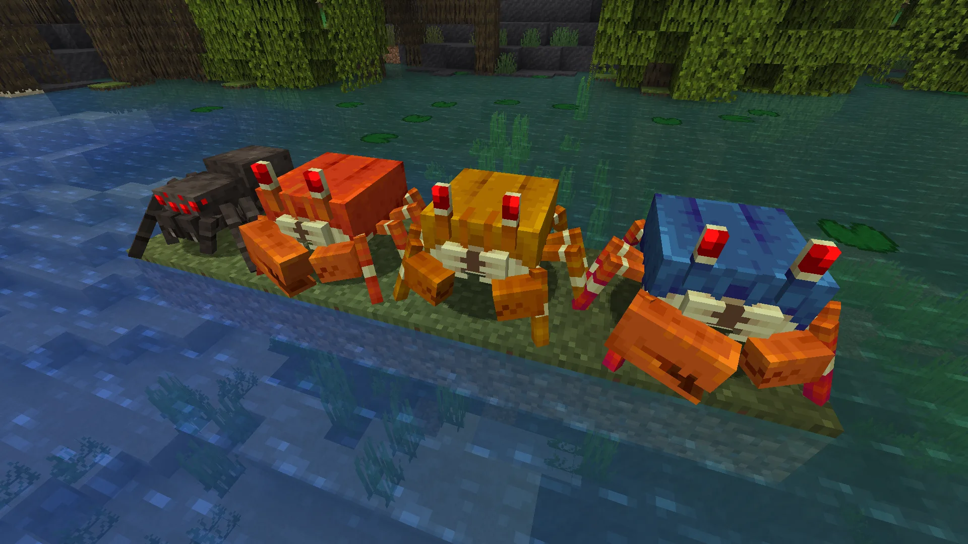 Изображение 3 ресурспака AL's Spiders Revamped x Fresh Animations