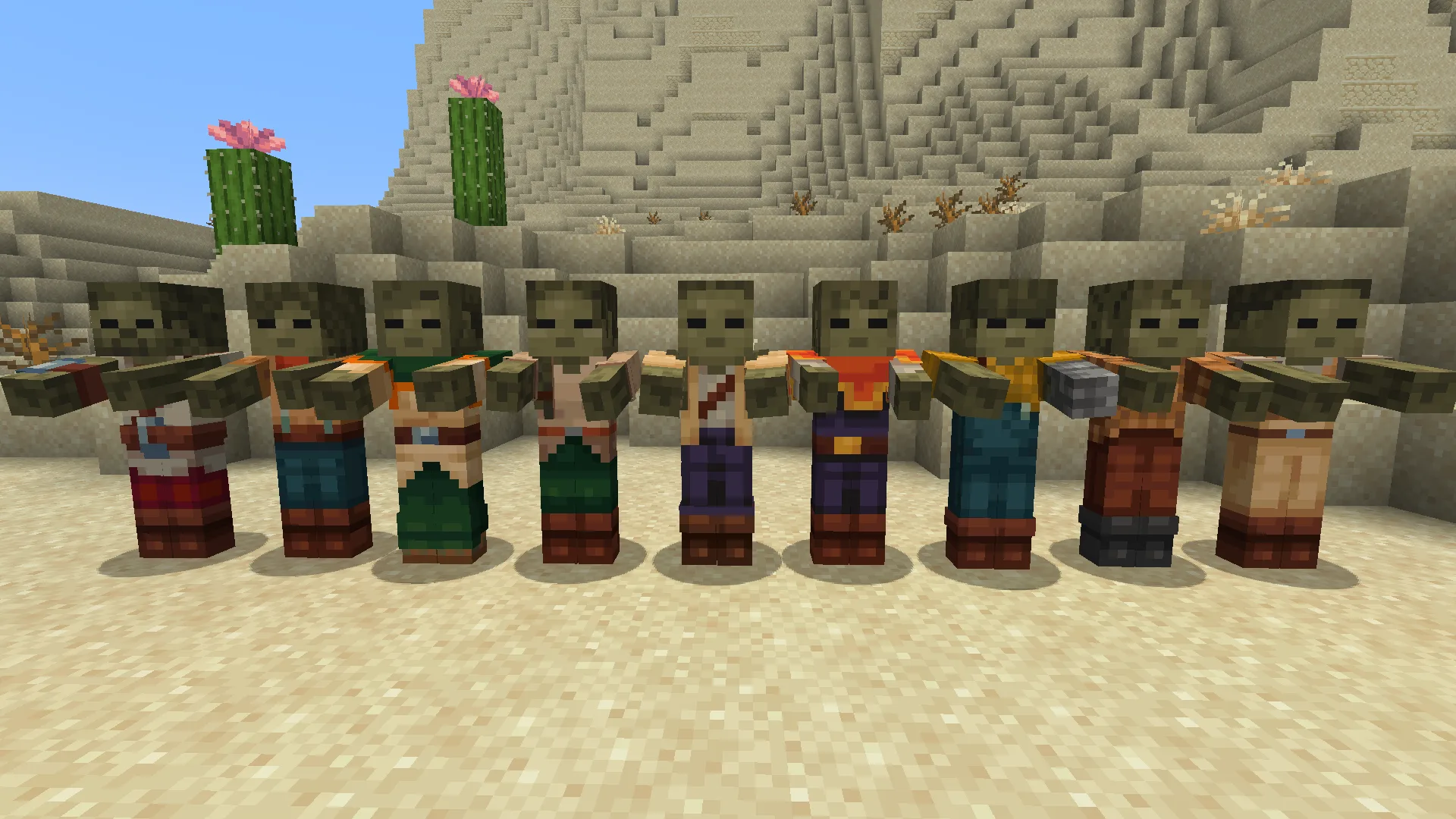 Изображение 4 ресурспака AL's Zombies Revamped