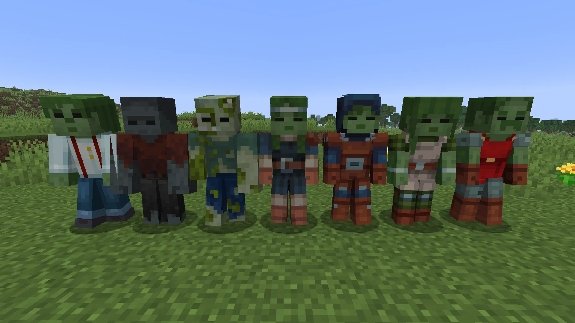 Изображение 2 ресурспака AL's Zombies Revamped x Fresh Animations