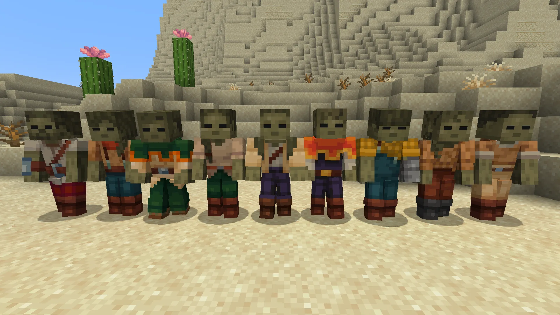 Изображение 4 ресурспака AL's Zombies Revamped x Fresh Animations