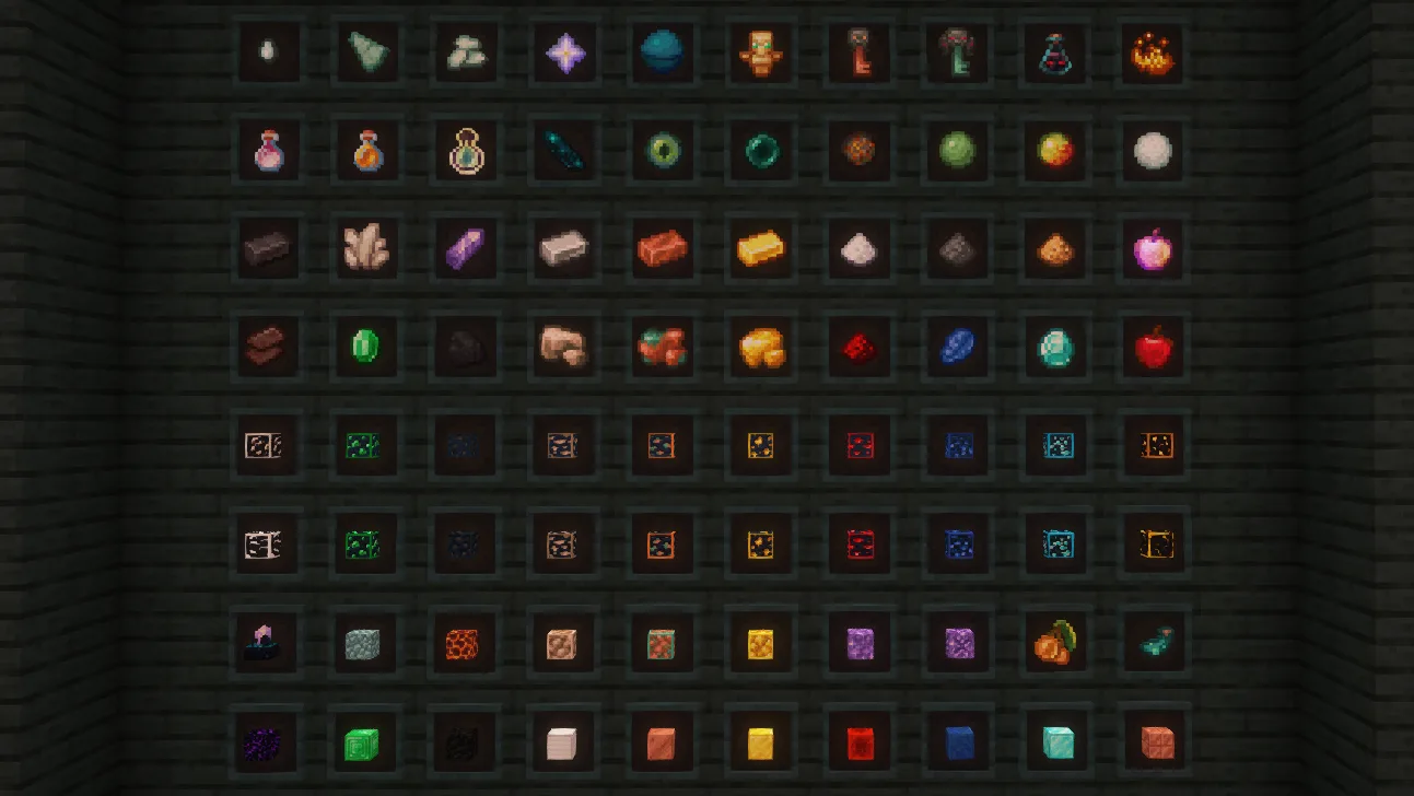 Изображение 4 ресурспака Glowing Animated Ores