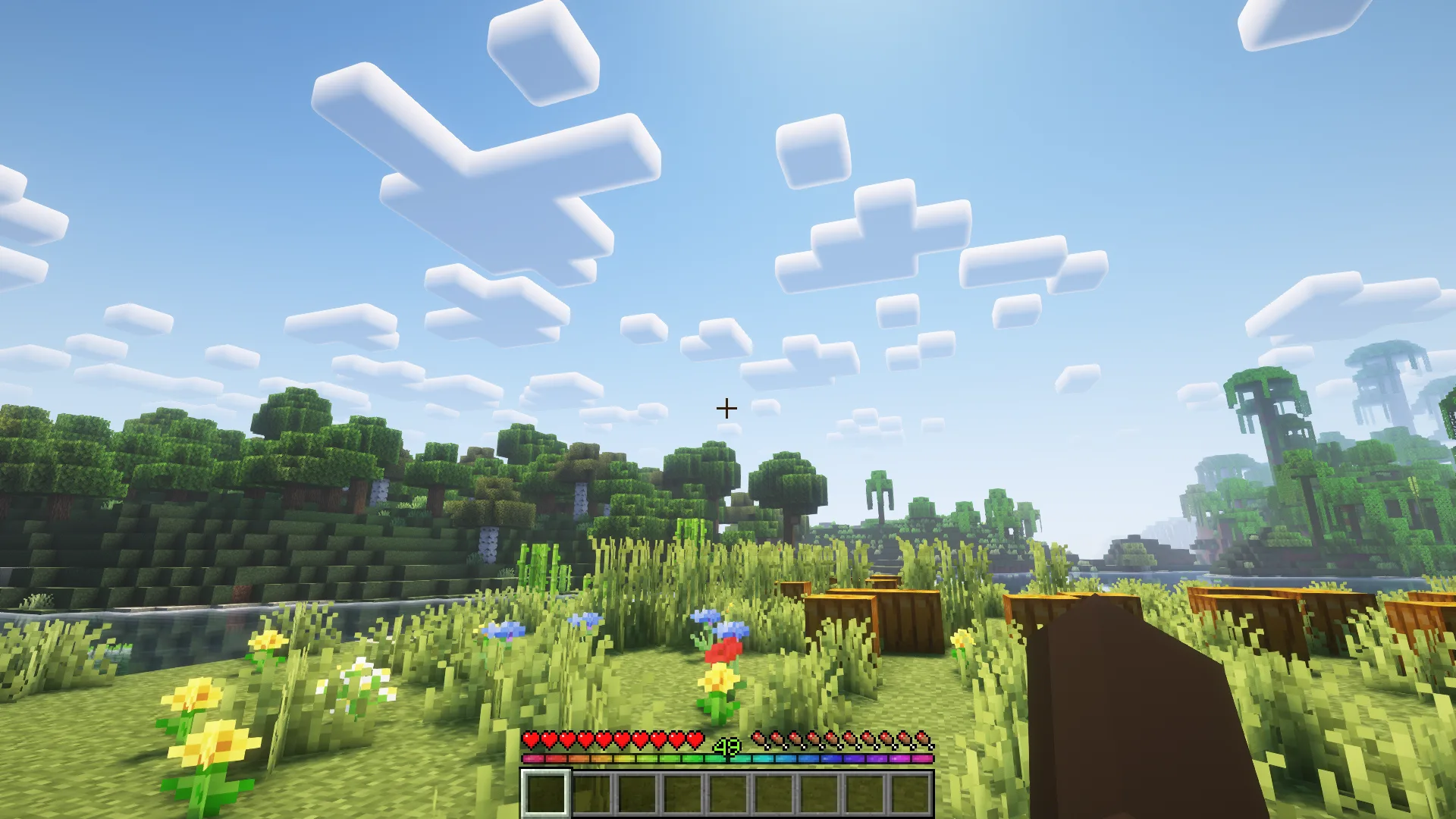 Изображение 1 ресурспака Animated Rainbow XP Bar