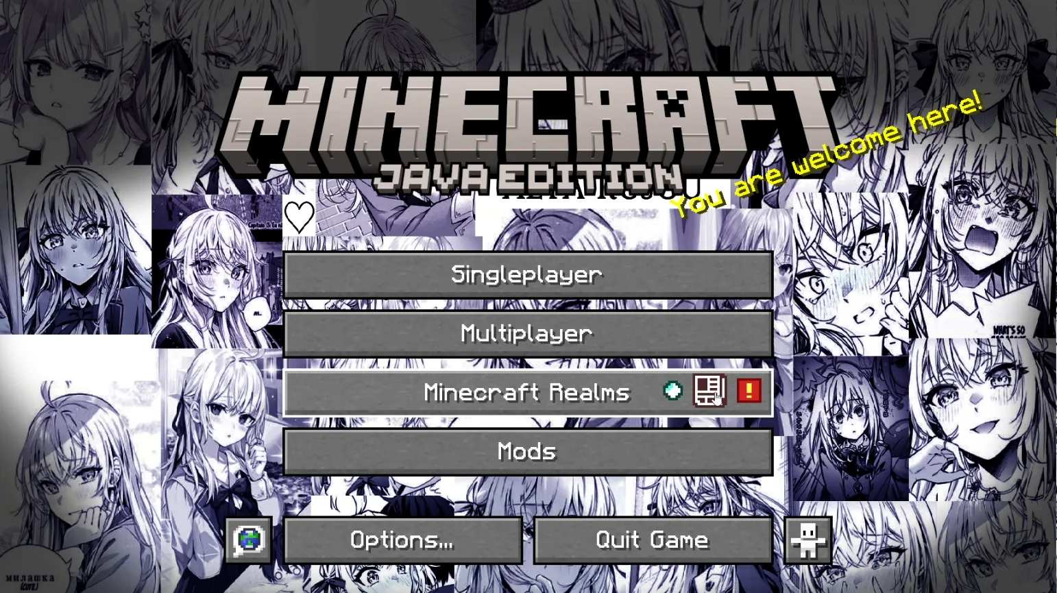 Изображение 4 ресурспака CPVP yxusuf05+Anime sky