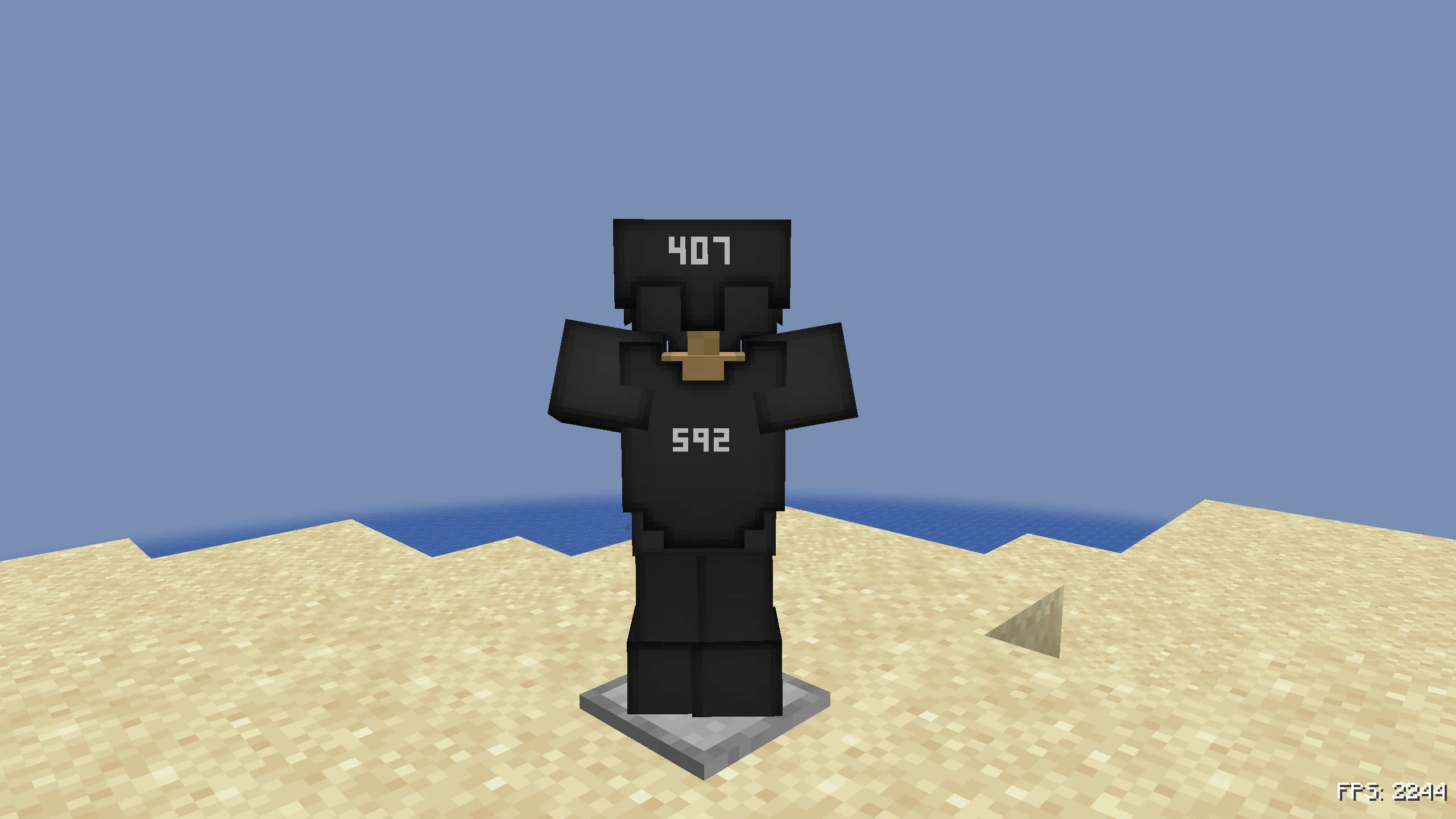 Изображение 3 ресурспака Armor durability (numbers on top half)