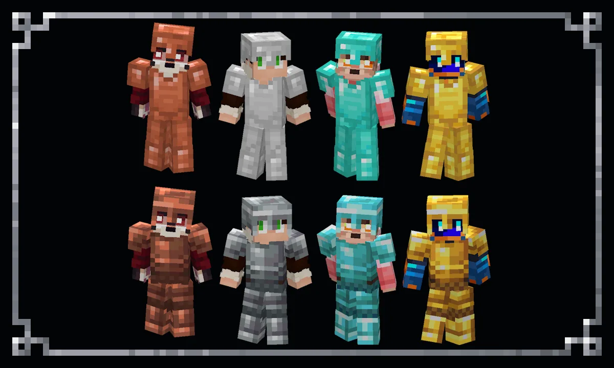 Изображение 2 ресурспака Armor Reimagined