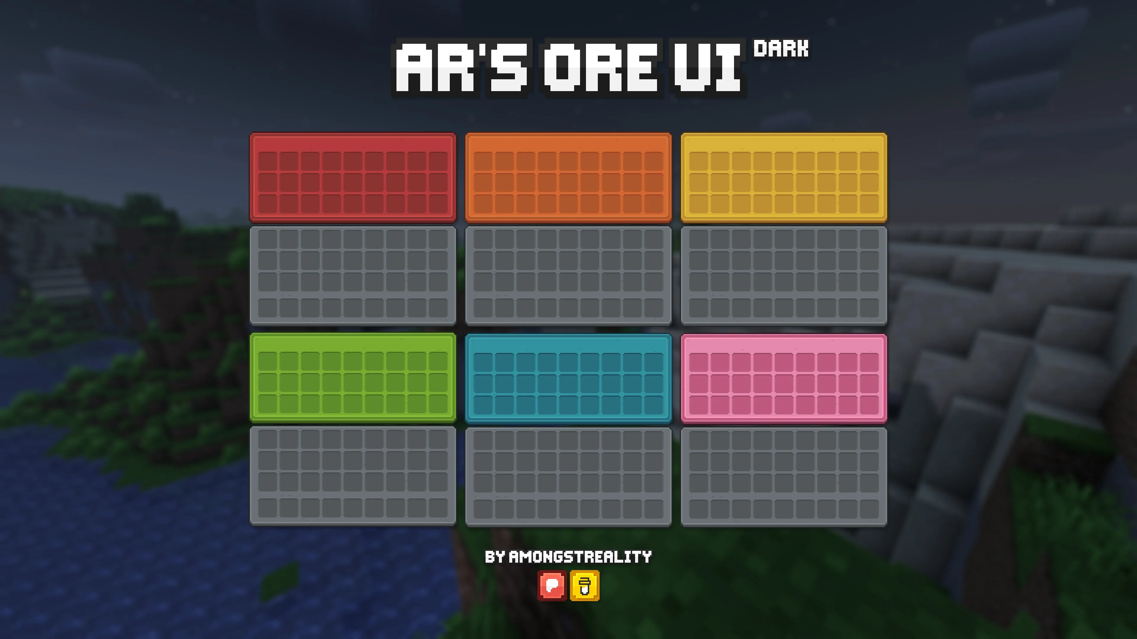 Изображение 3 ресурспака AR's OreUI - Dark