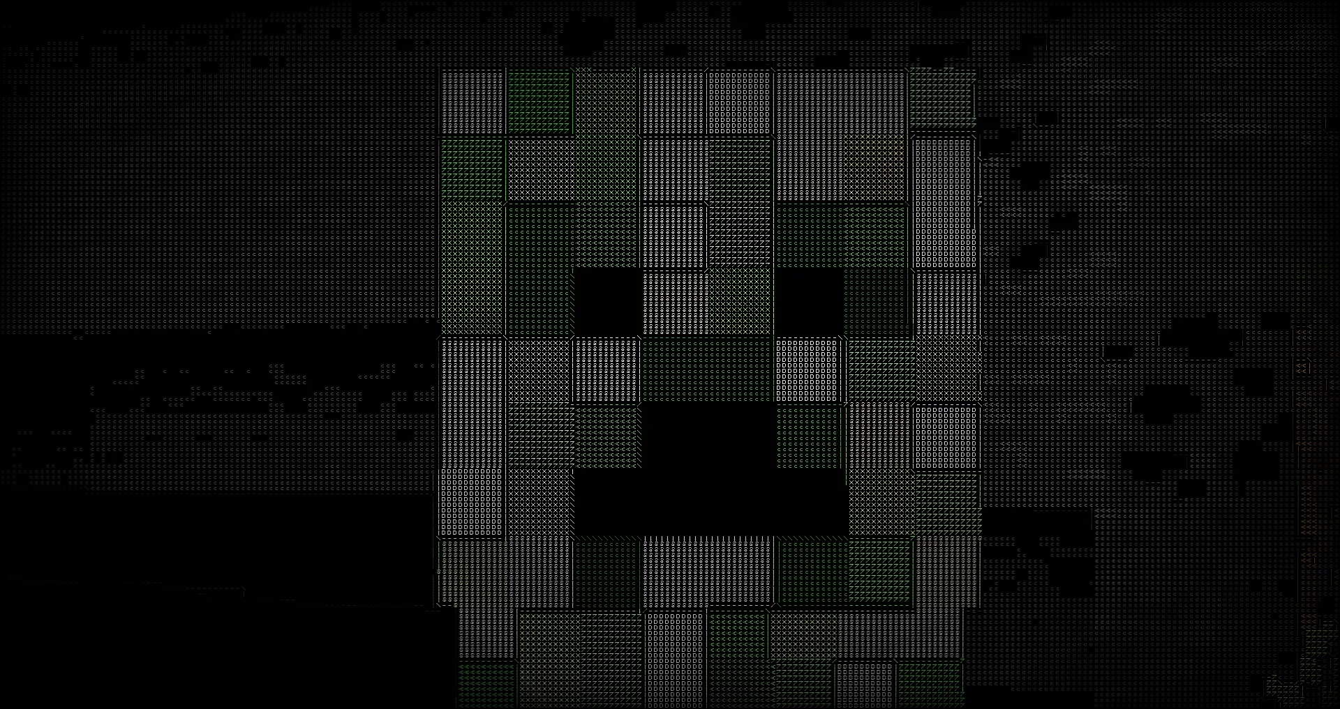 Изображение 4 шейдера Ascii like shader