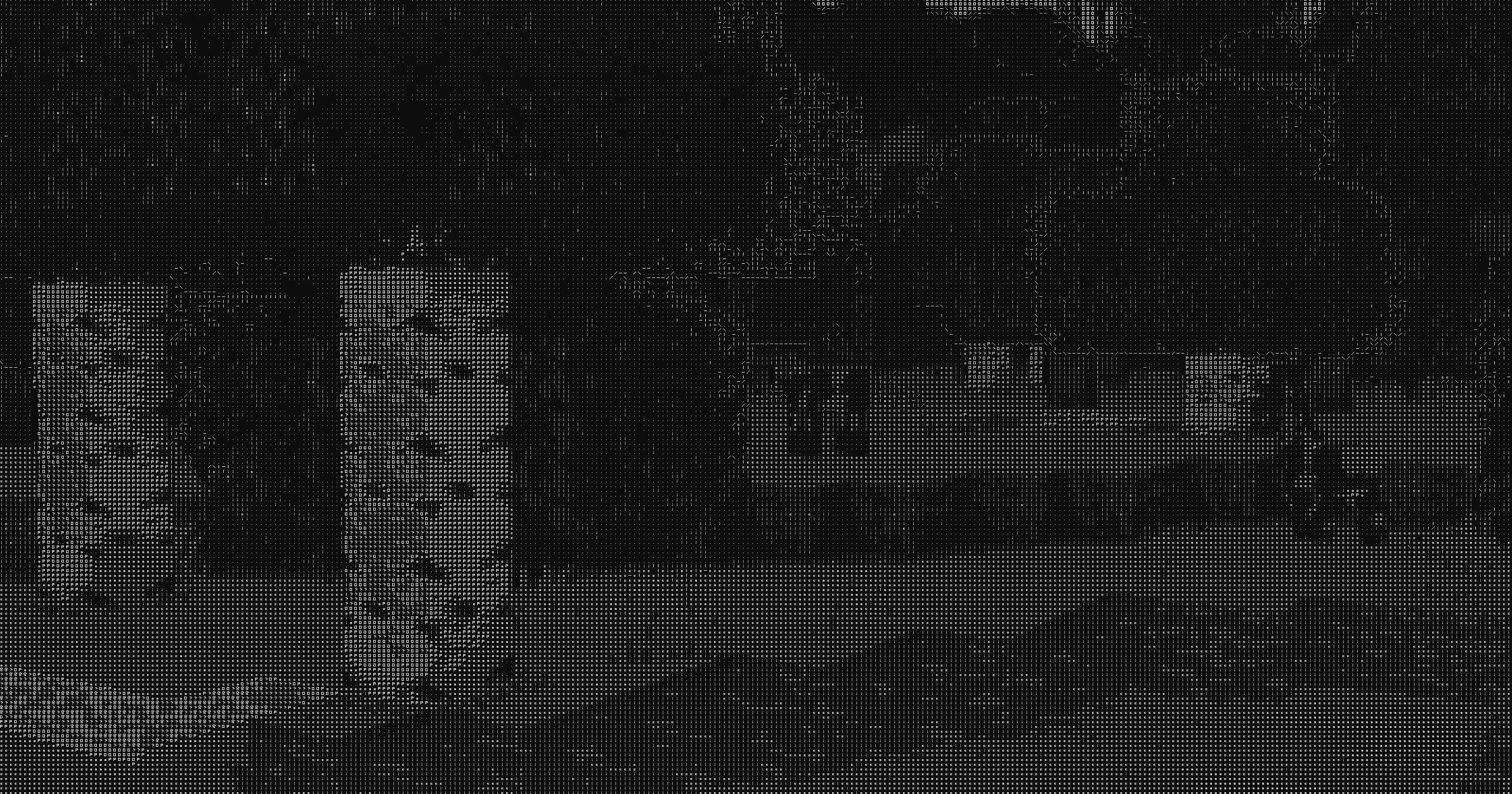 Изображение 2 шейдера ASCII Shader