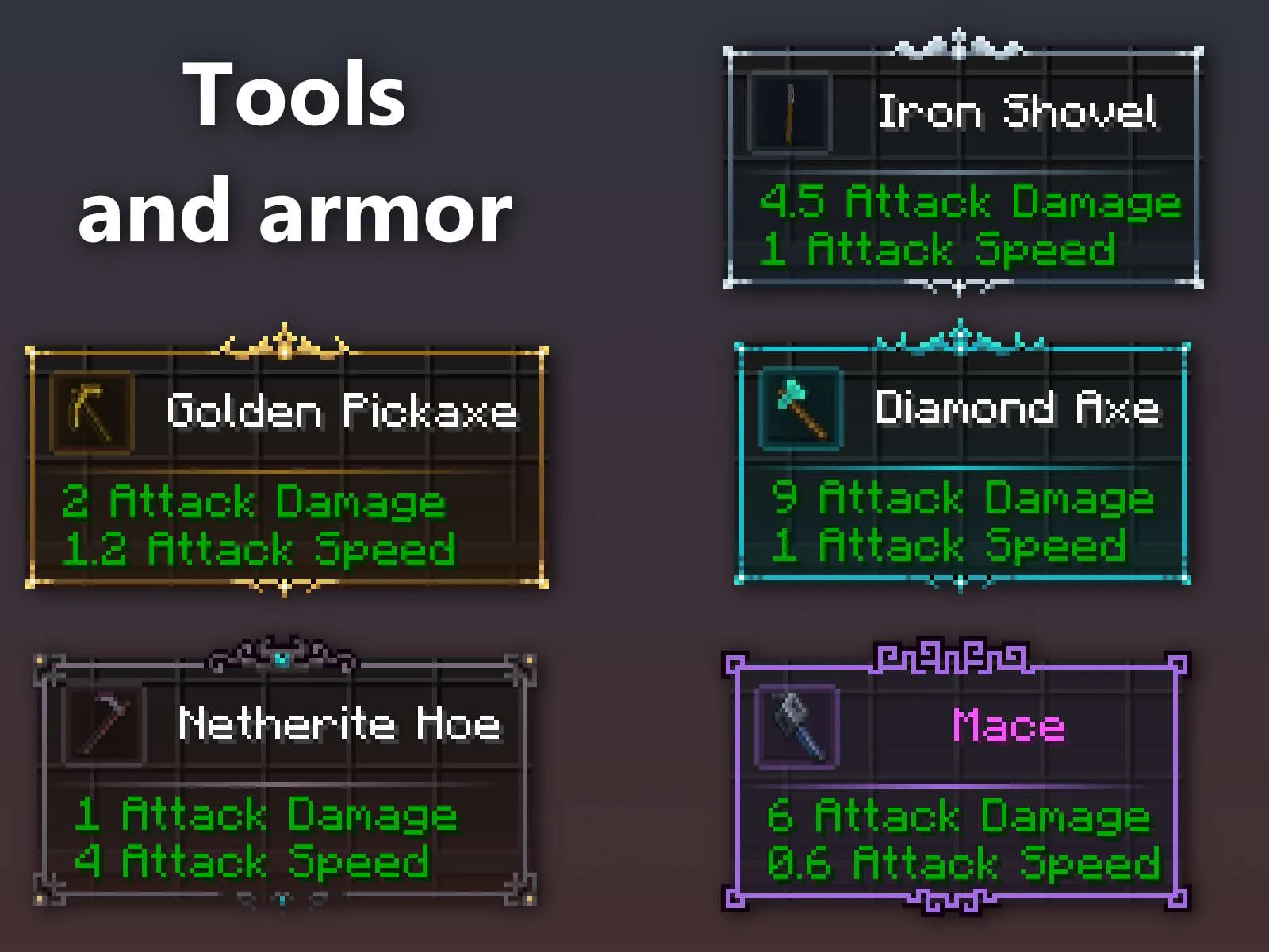 Assembled Legendary Tooltips