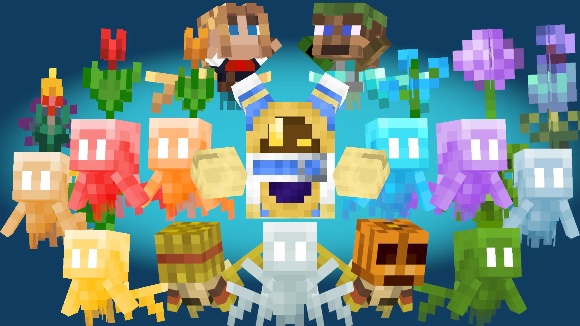 Изображение 3 ресурспака Assorted Allays (200+ Allays)