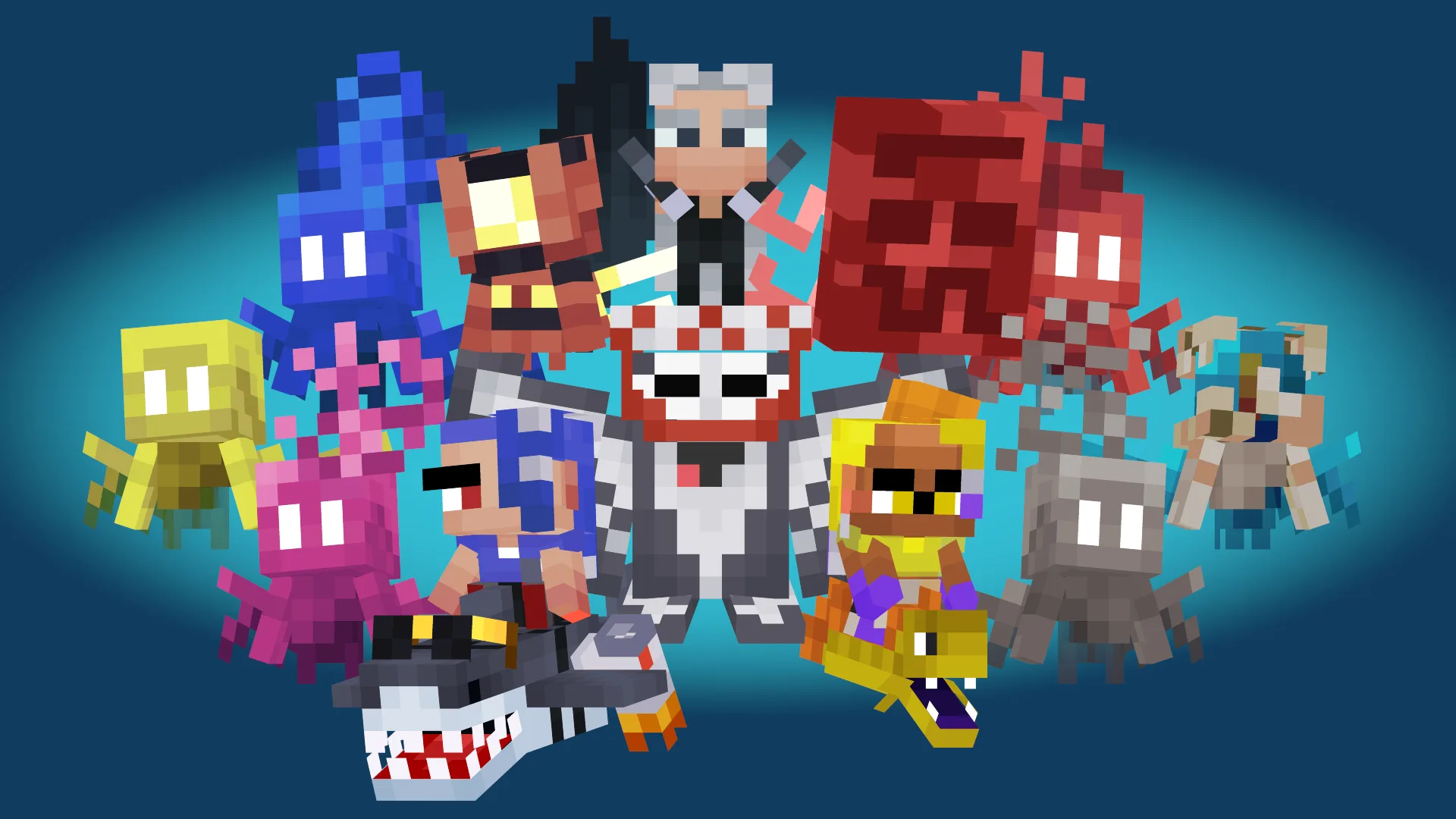 Изображение 6 ресурспака Assorted Allays (200+ Allays)